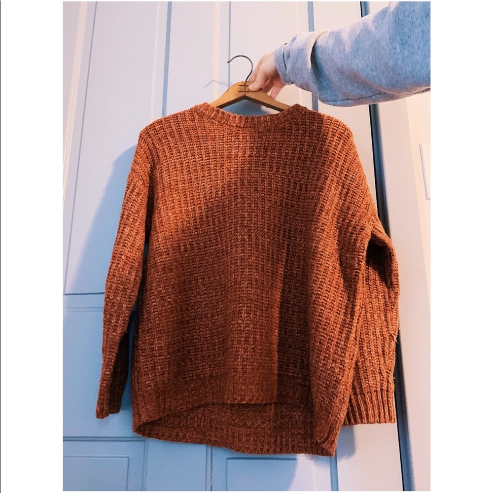 chunky knit sweater